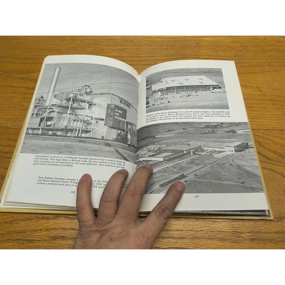 1979 STILLWATER Where Oklahoma Began Robert‎ E CUNNINGHAM photos history book